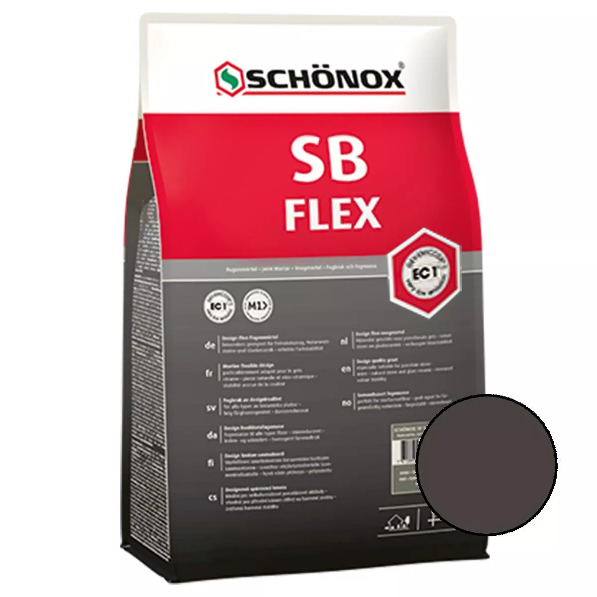 Fug masa Schönox SB Flex antracit 15 kg