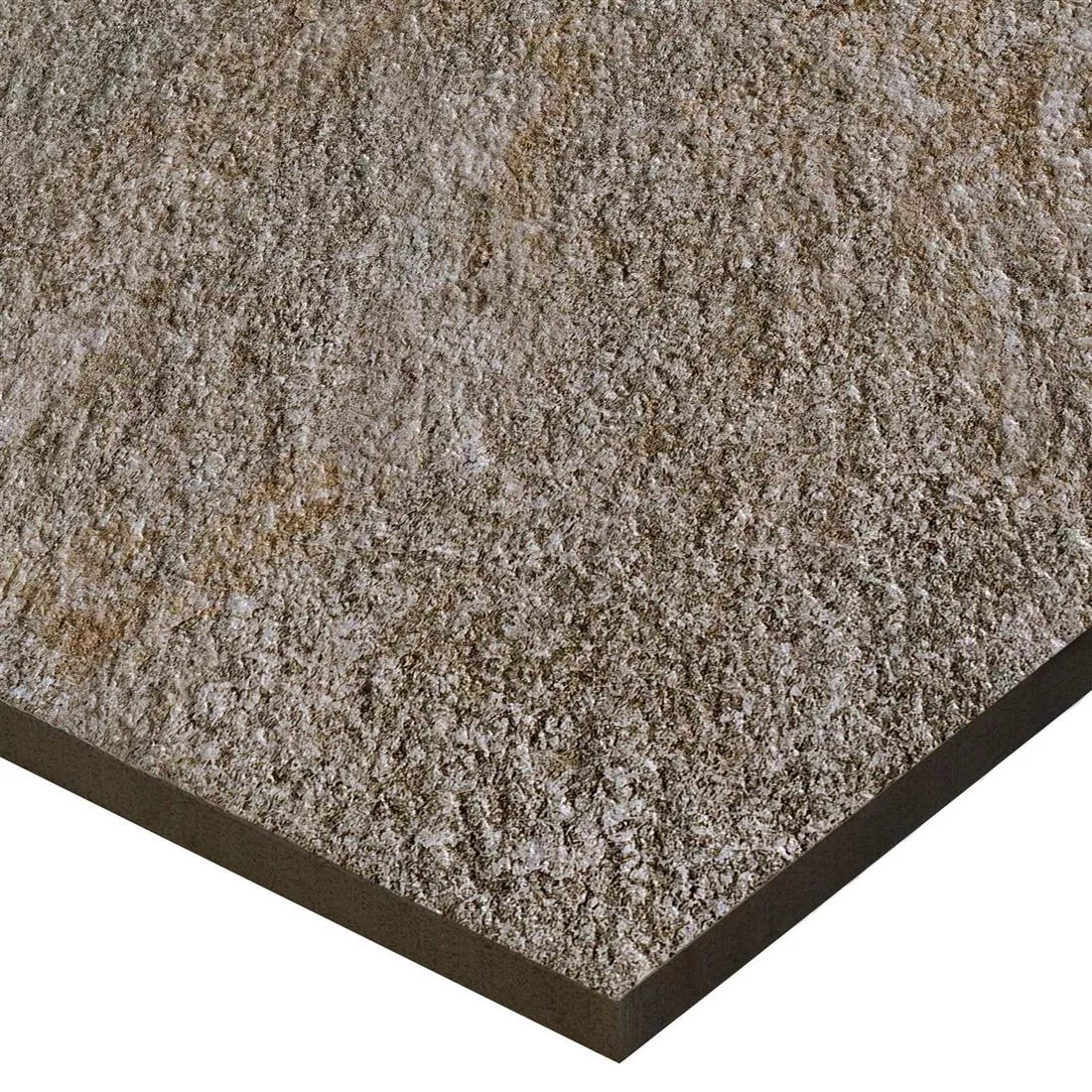 Uzorak Ploče Za Terasu Stoneway Imitacija Prirodnog Kamena Tamnosiva 60x60cm