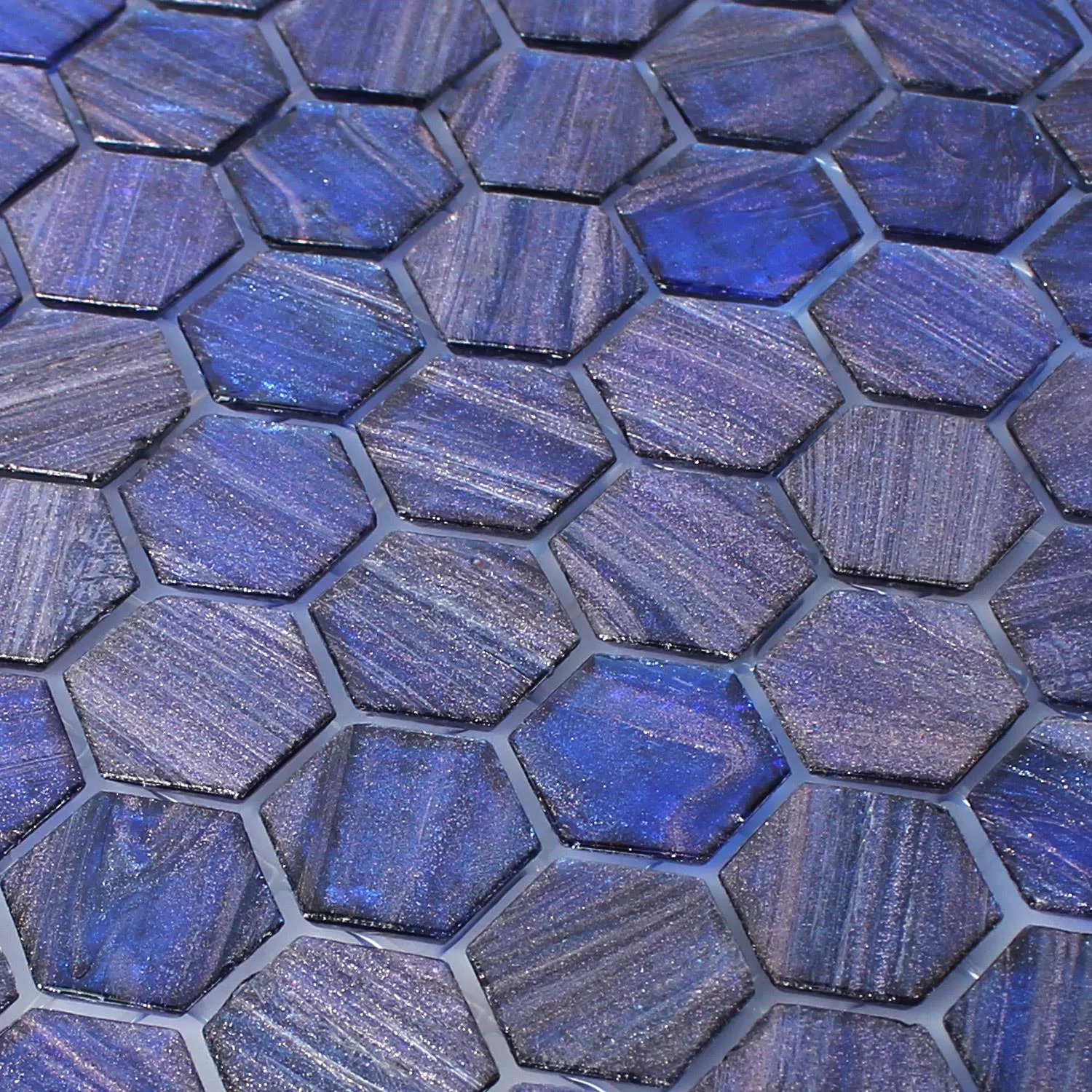 Mozaik Pločice Trend-Vi Staklo Heksagonalno 239