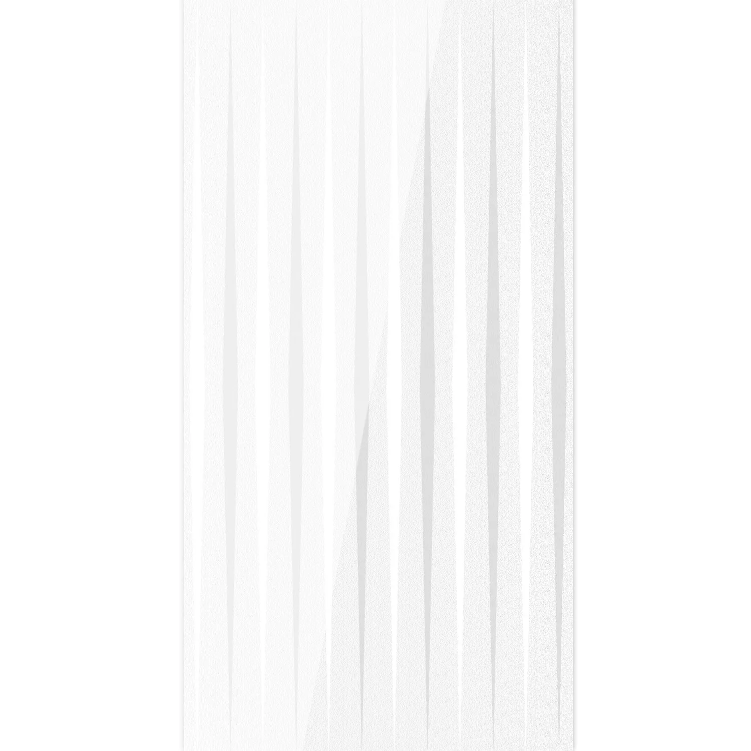 Zidne Pločice Vulcano Stripes Dekoracija Rektificiran Bijela 60x120cm