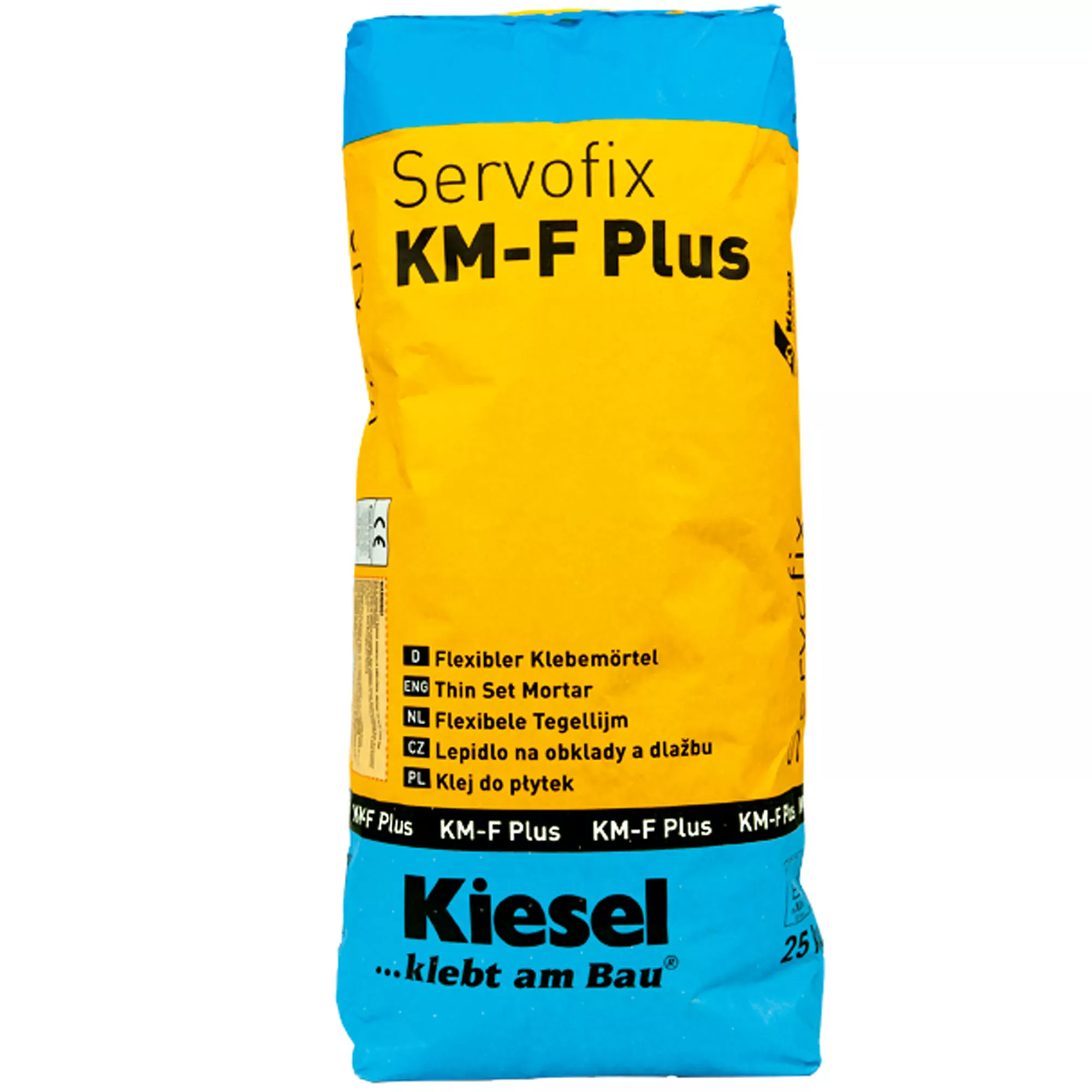 Kiesel ljepilo za pločice Servofix KM-F Plus - fleksibilni ljepljivi mort za finu kameninu, keramičke pločice (25KG)