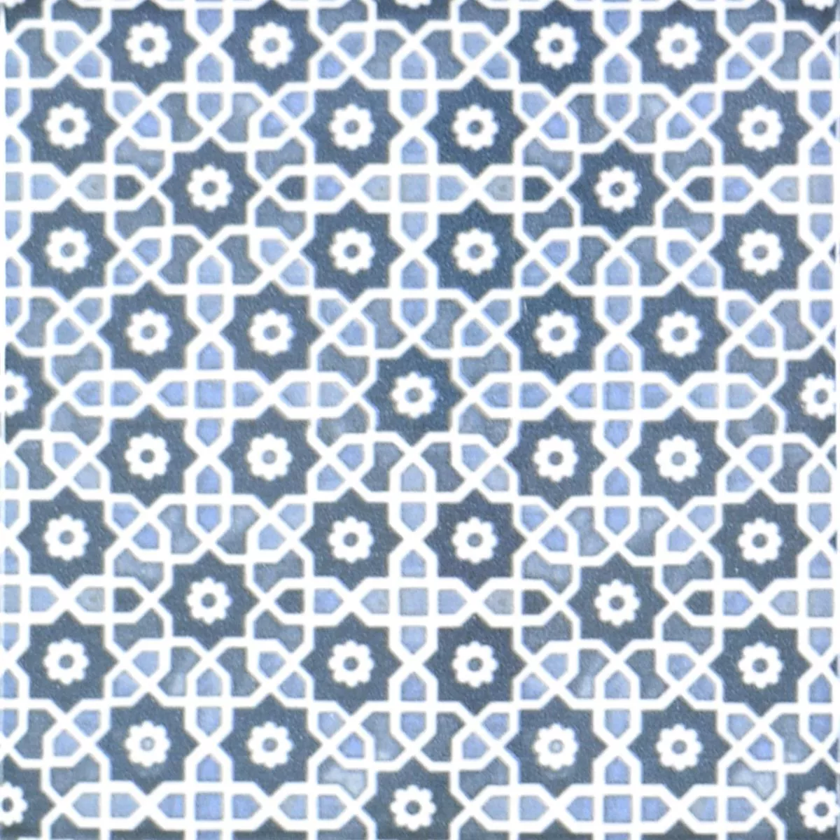 Uzorak Keramika Mozaik Pločice Daymion Retro Izgled Plava 