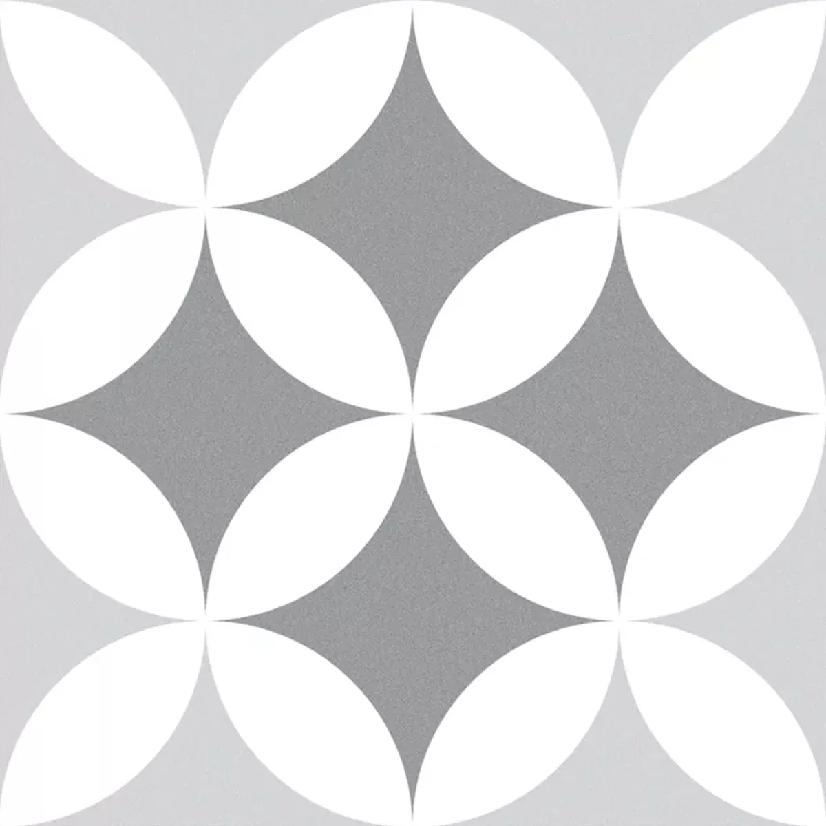 Atlantica Oteiza Siva Bijela 25x25 cm