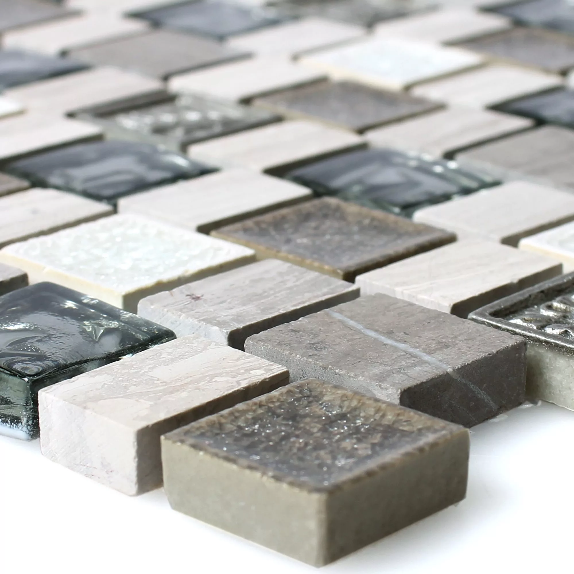 Mozaik Pločice Dresden Multiformat  Drvo White Mix Mozaik Pločice Dresden Multiformat  Drvo White Mix