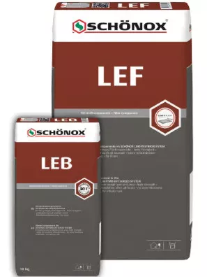 Sustav laganih estriha Hybrid Schönox LEB 9 Kg - LEF 10 Kg