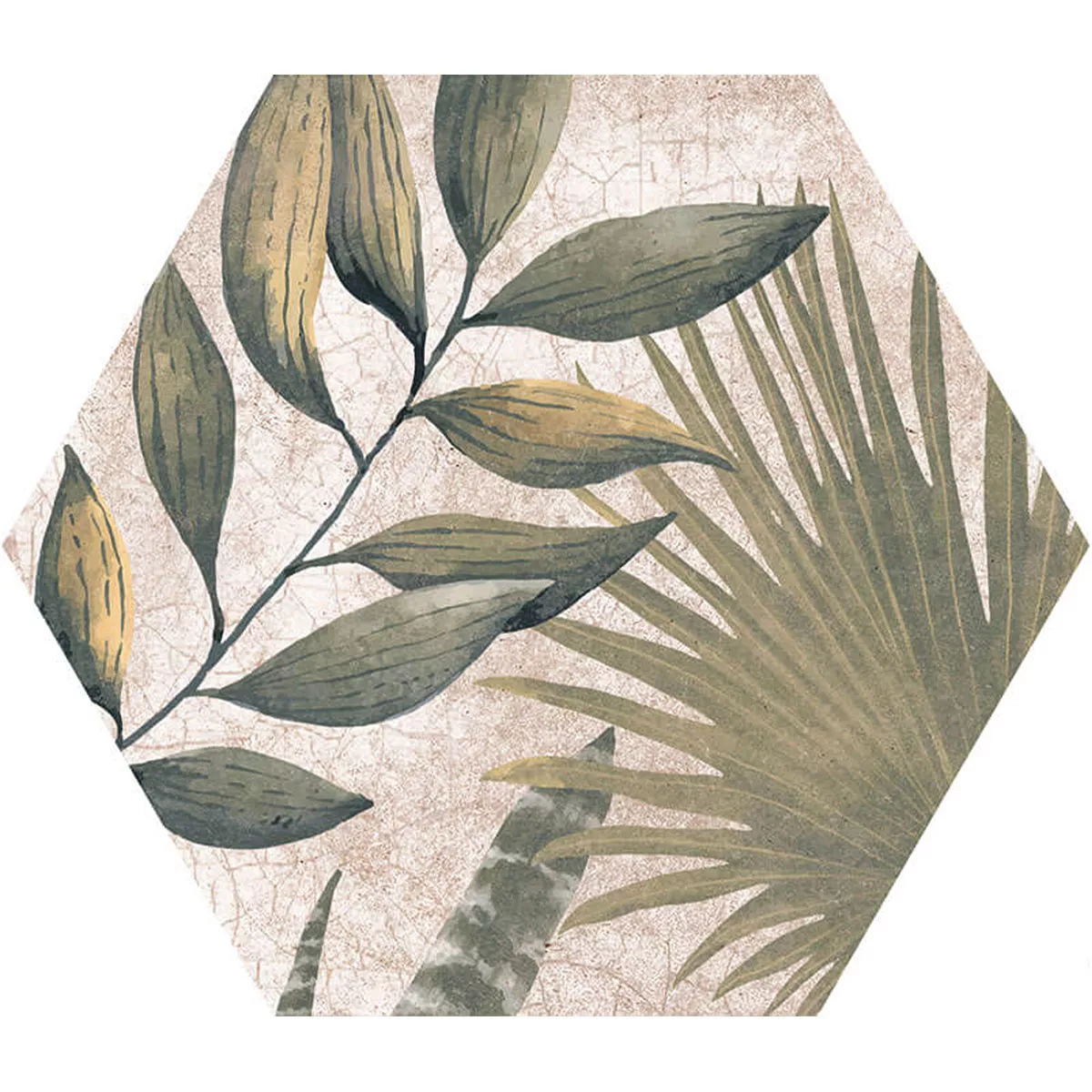 Gres Porculanske Pločice Pločice Honiara Šesterokut Dekoracija Zelena 22,5x25,9cm Dekoracija Gres Porculanske Pločice Pločice Honiara Šesterokut Dekoracija Zelena 22,5x25,9cm Dekoracija