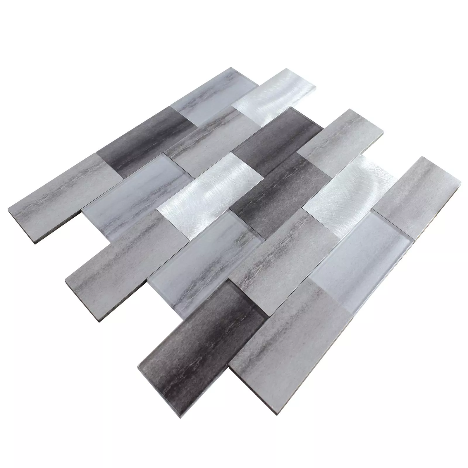 Uzorak Staklo Mozaik Metal Xiamen Samoljepljiv