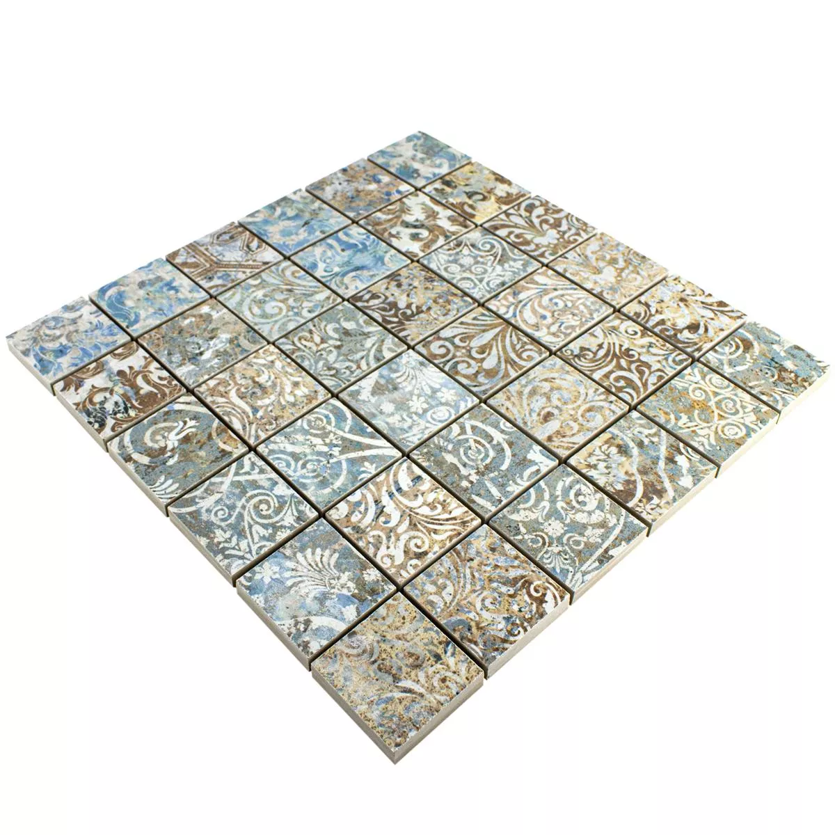 Keramički Mozaik Pločice Patchwork Šarena 47x47mm