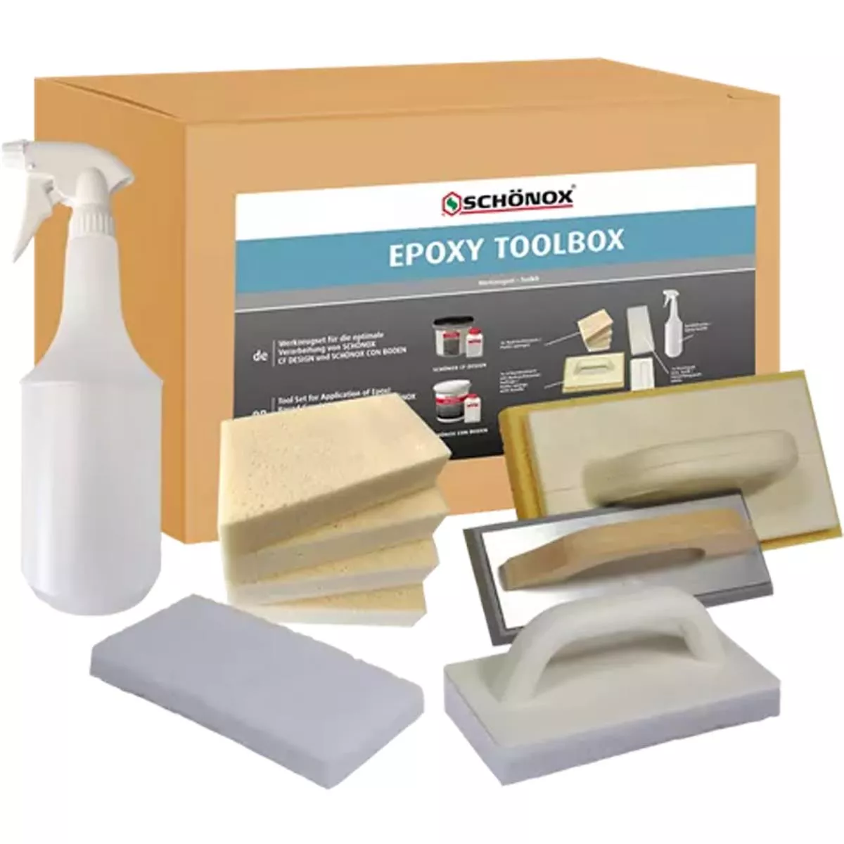 Set alata od epoksidne smole Schönox Epoxy Toolbox