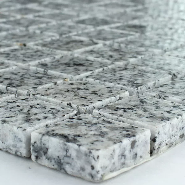 Mozaik Pločice Granit 23x23x8mm Kashmir Bijela