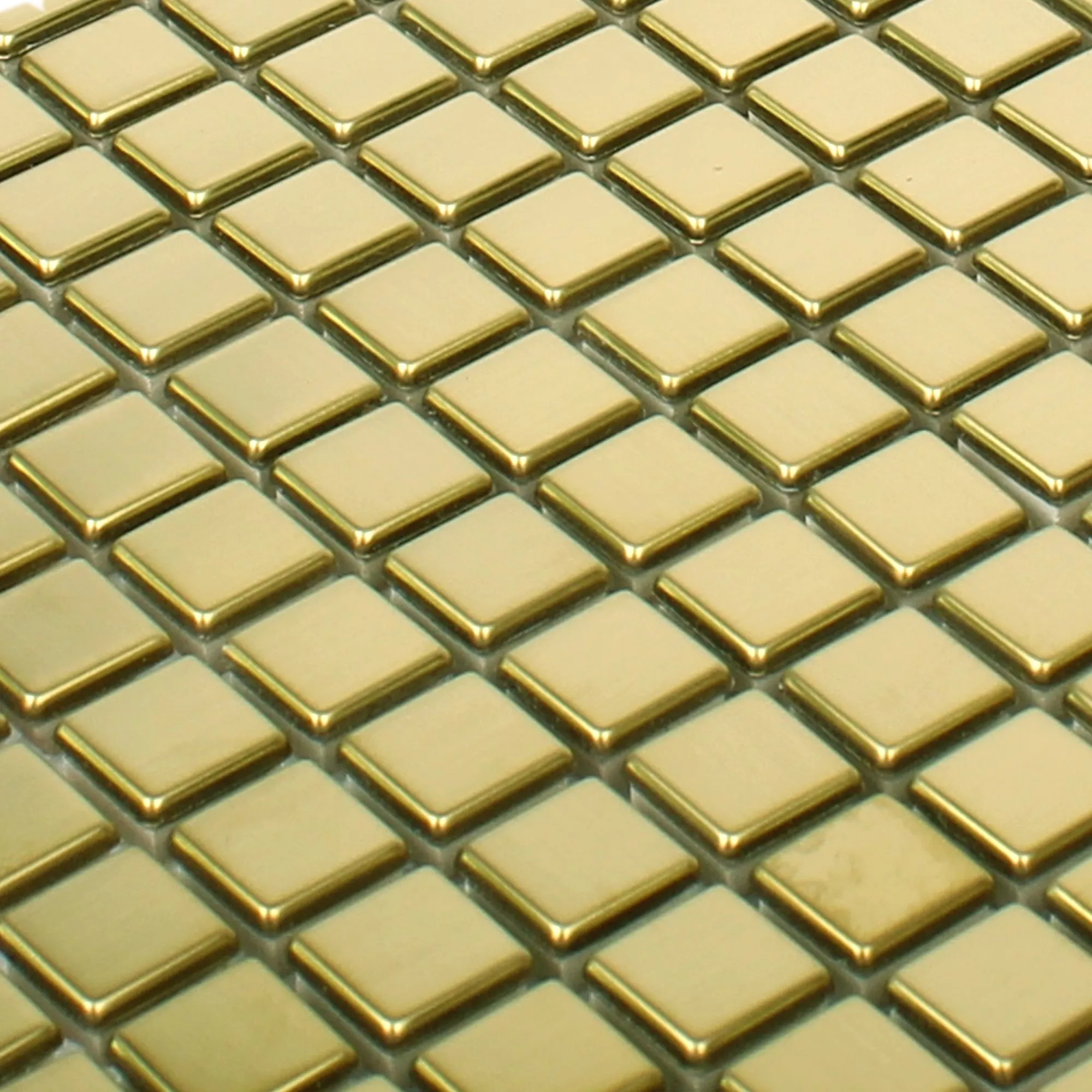 Mozaik Pločice Čelik Metal Baikal Zlatna