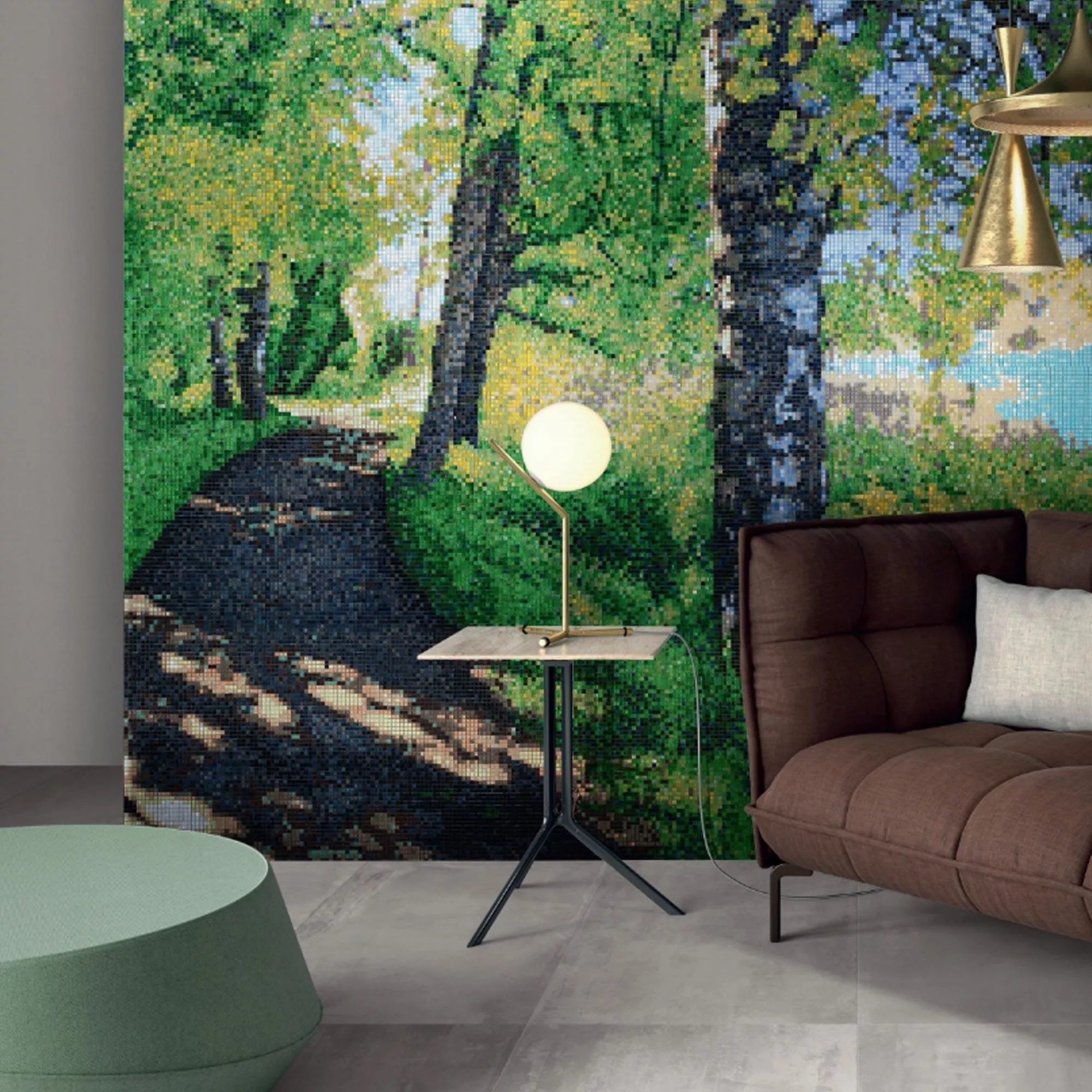 Mozaik Staklo Slika Springlane 130x240cm