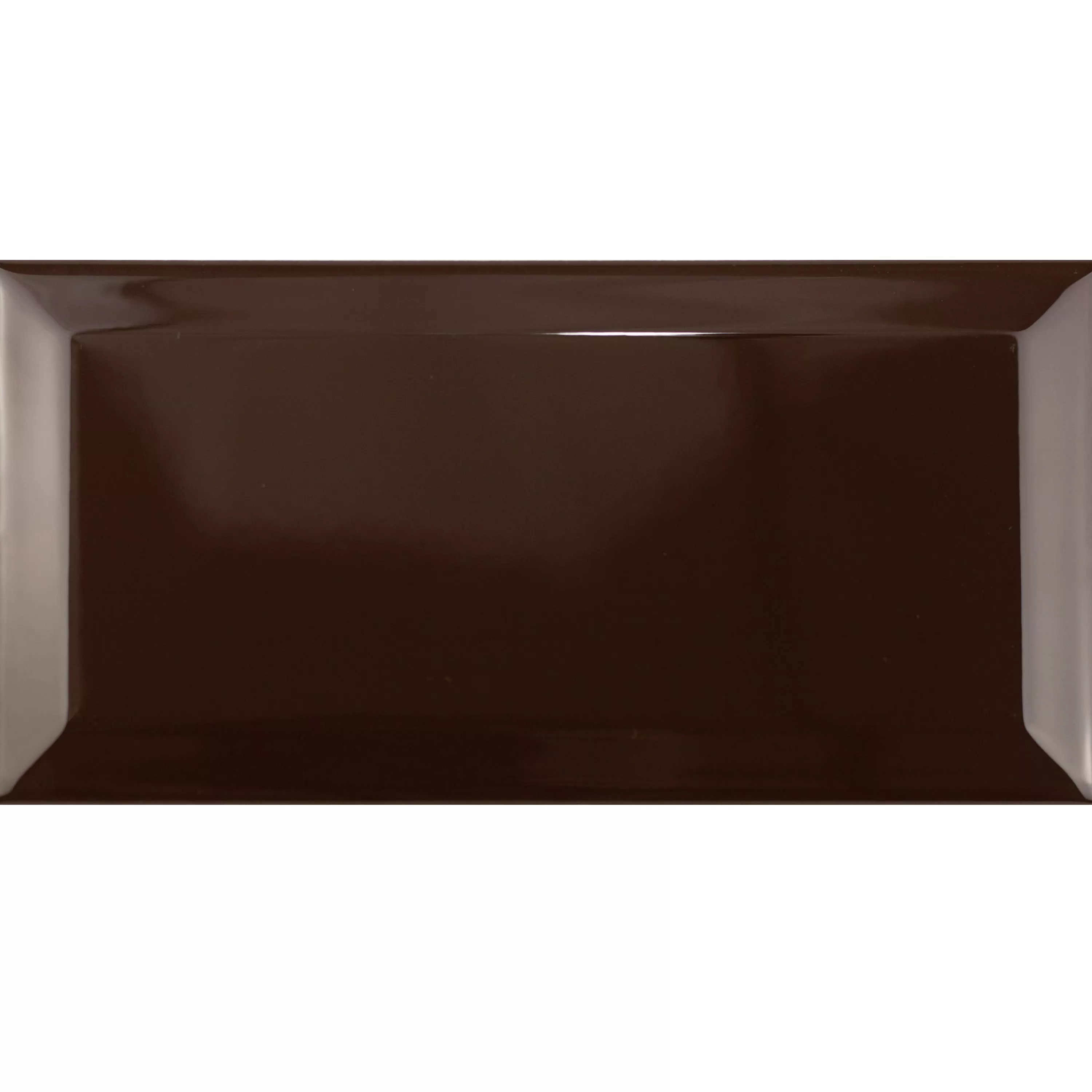 Metro Zidne Pločice Brussel Faceta 10x20x0,7cm Chocolate Metro Zidne Pločice Brussel Faceta 10x20x0,7cm Chocolate