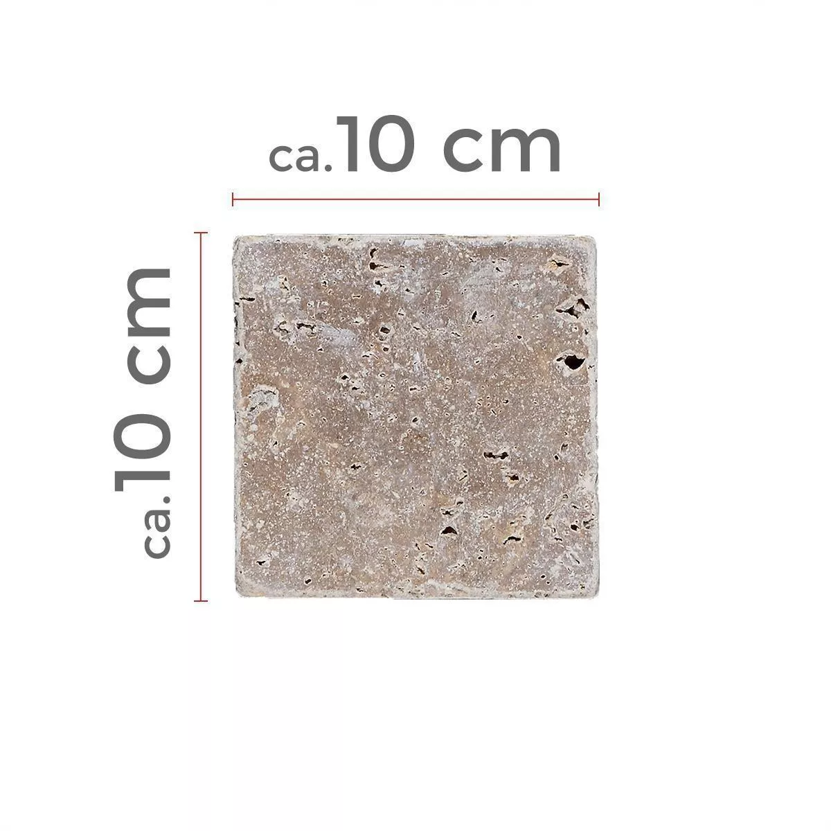 Uzorak Pločice Od Prirodnog Kamena Travertin Patara Noce 40,6x61cm