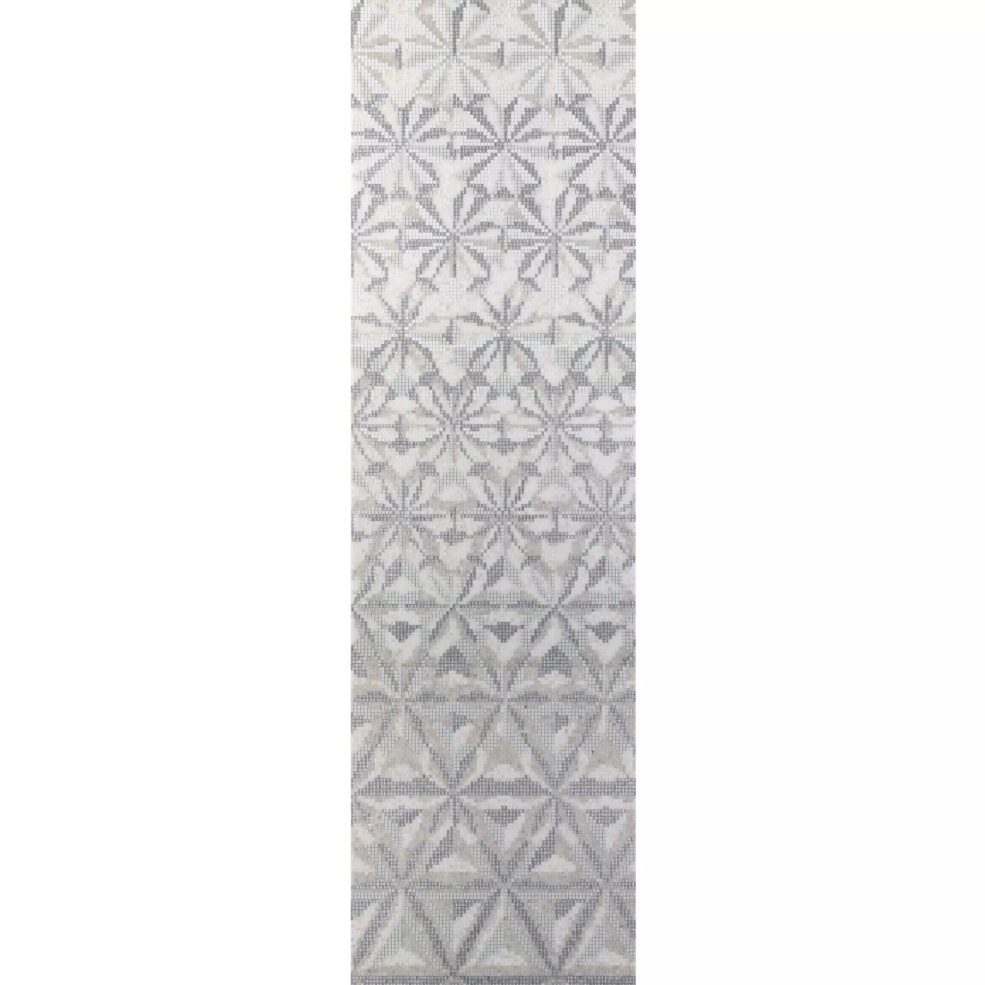 Mozaik Staklo Slika Magicflower White 110x240cm Mozaik Staklo Slika Magicflower White 110x240cm