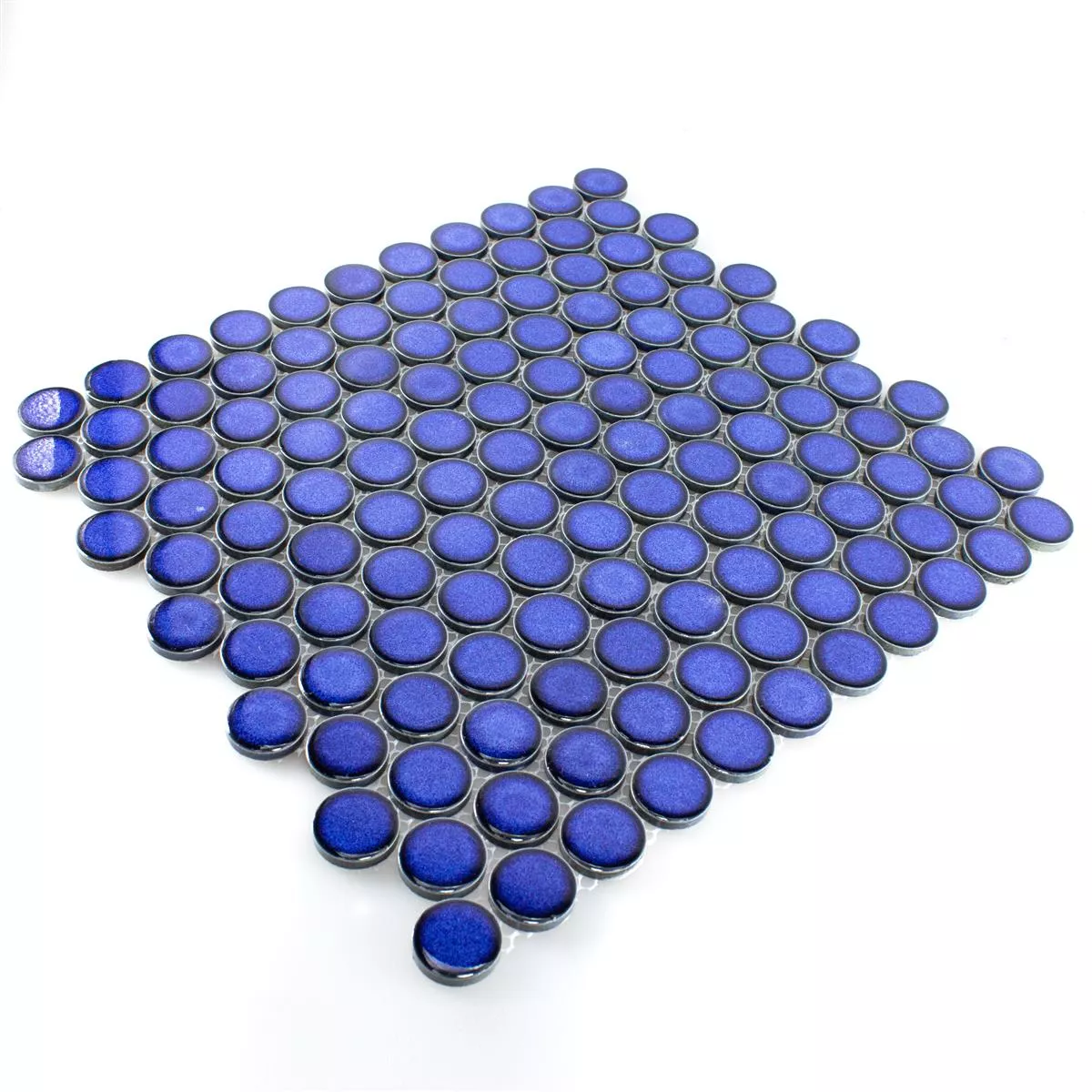 Uzorak Keramika Okrugli Mozaik Pločice Mission Plava