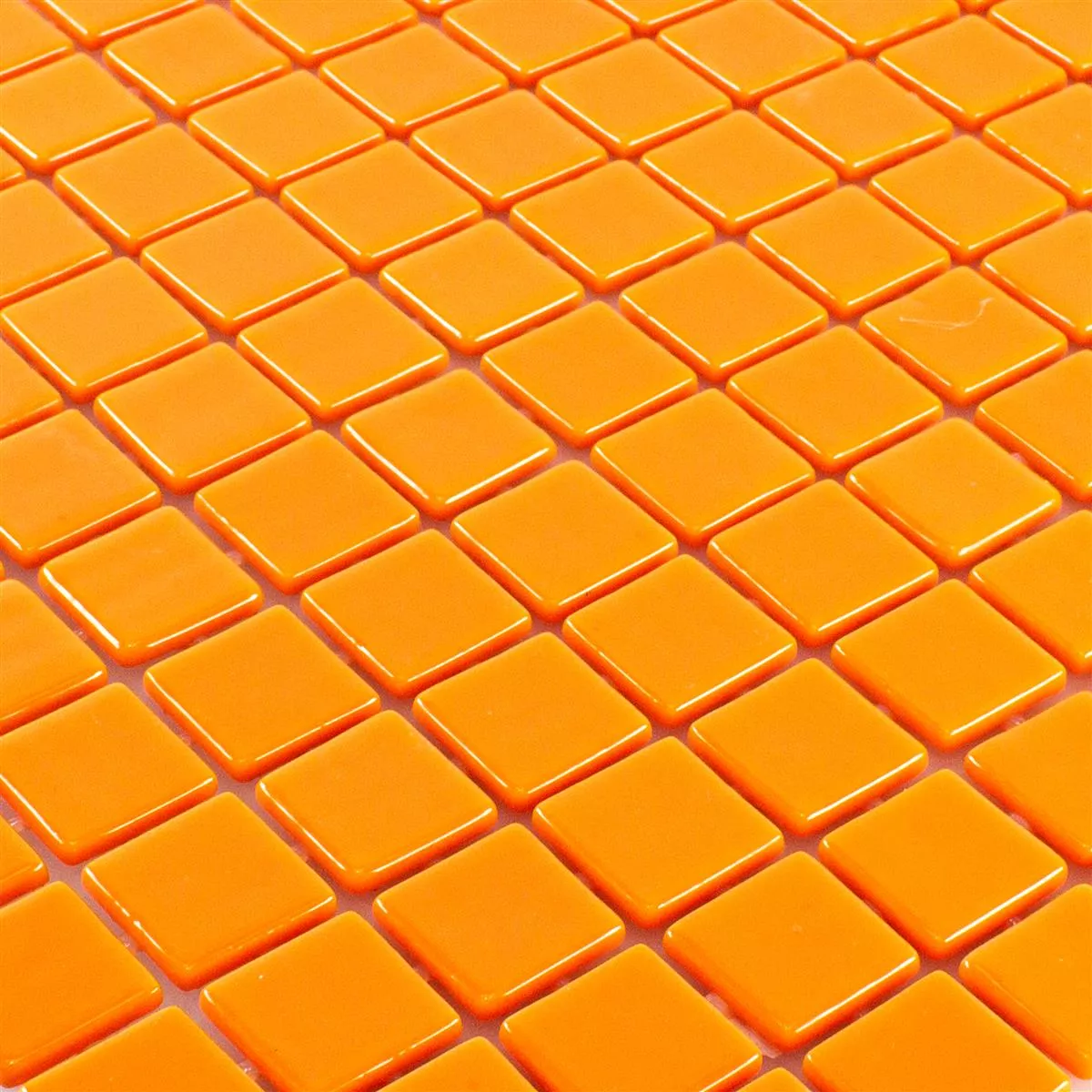 Staklo Pool Bazen Mozaik Pixley Narančasta