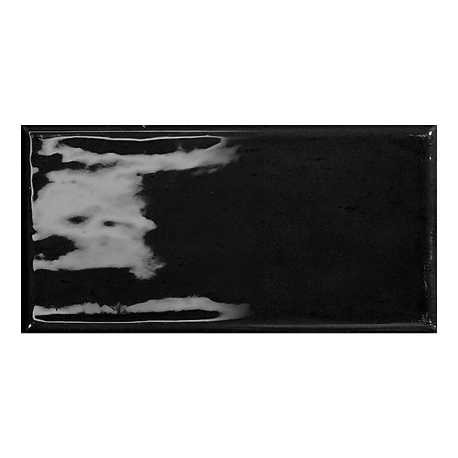 Calissi Crna Sjajne Rustikalno 7,5x15 cm Negro