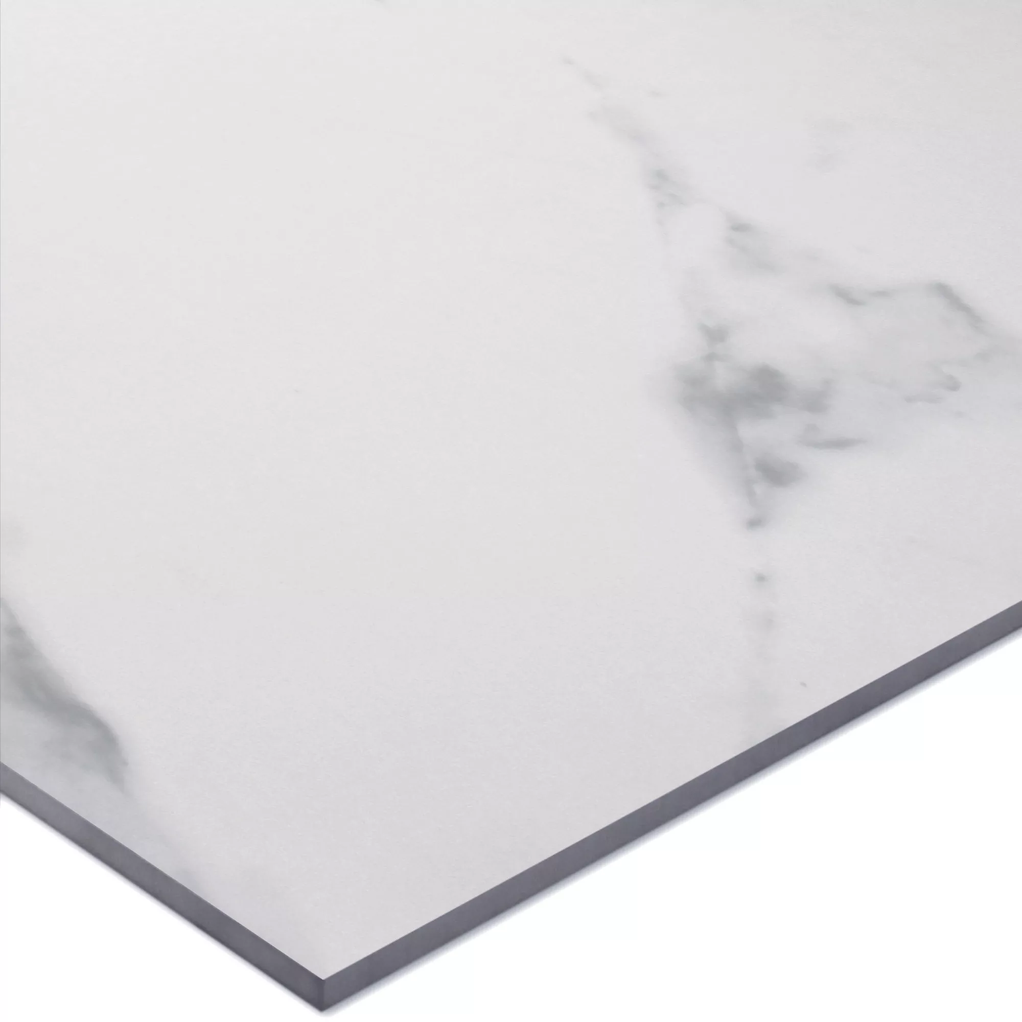 Podne Pločice Imitacija Mramora Himalaya Bijela Poliran 60x60cm