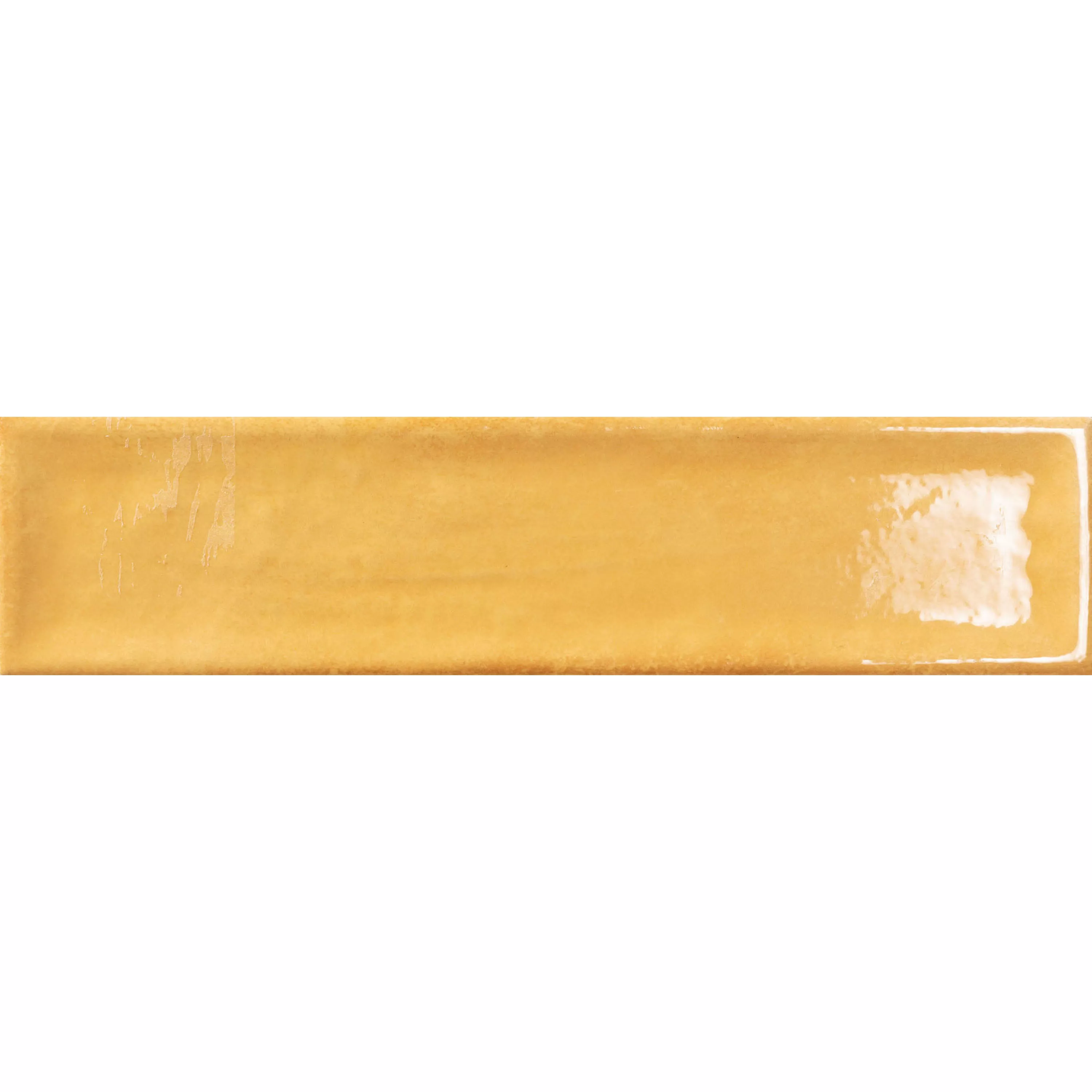 Zidne Pločice Pascal Sjajne Unutra Faceta  Žuta 7,5x30cm Zidne Pločice Pascal Sjajne Unutra Faceta  Žuta 7,5x30cm