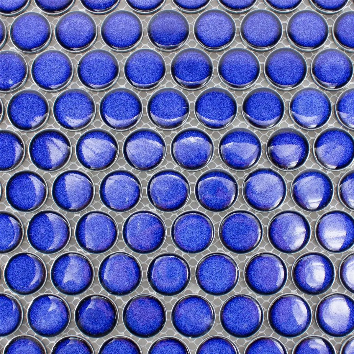 Uzorak Keramika Okrugli Mozaik Pločice Mission Plava