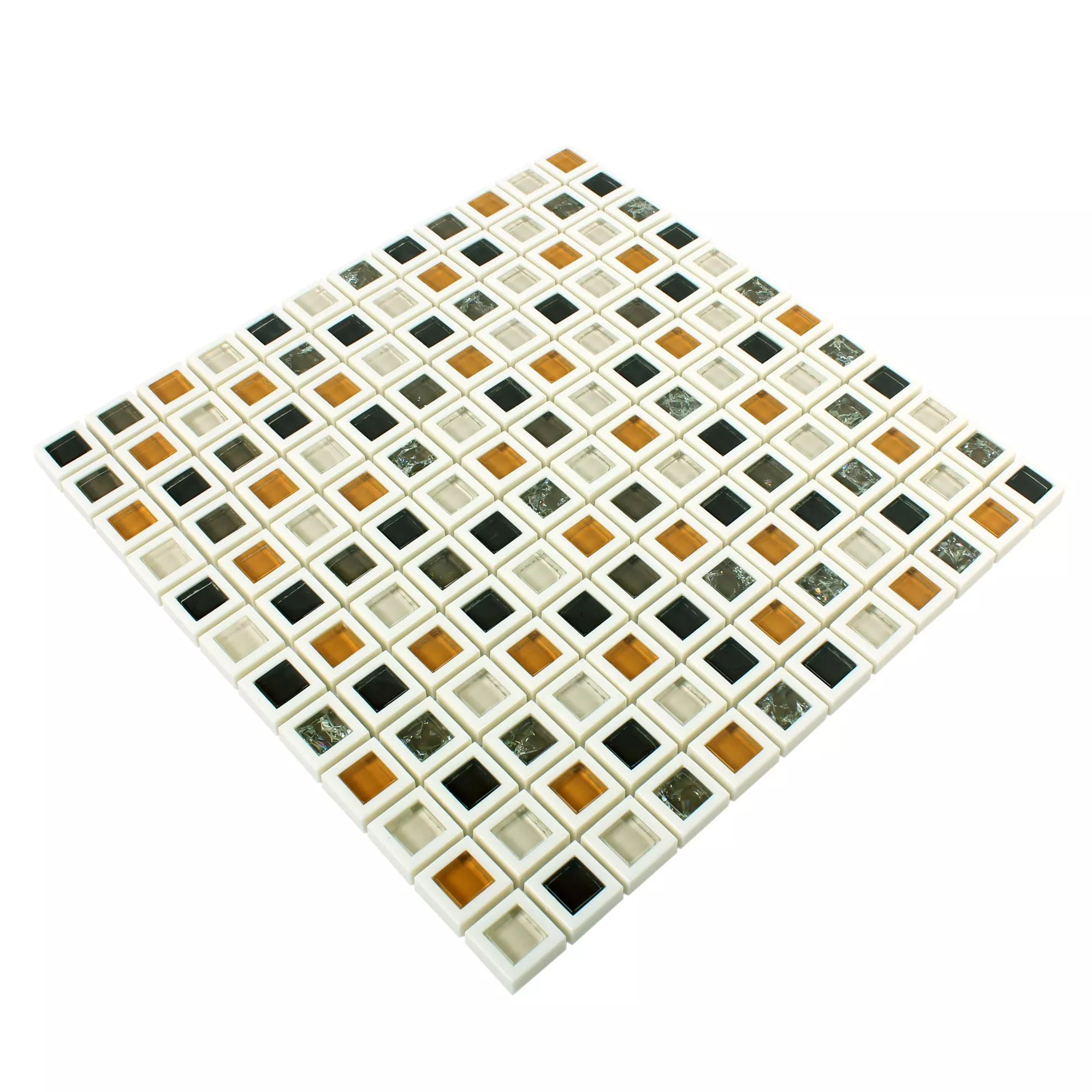 Staklo Plastika Mozaik Anatolia Smeđa