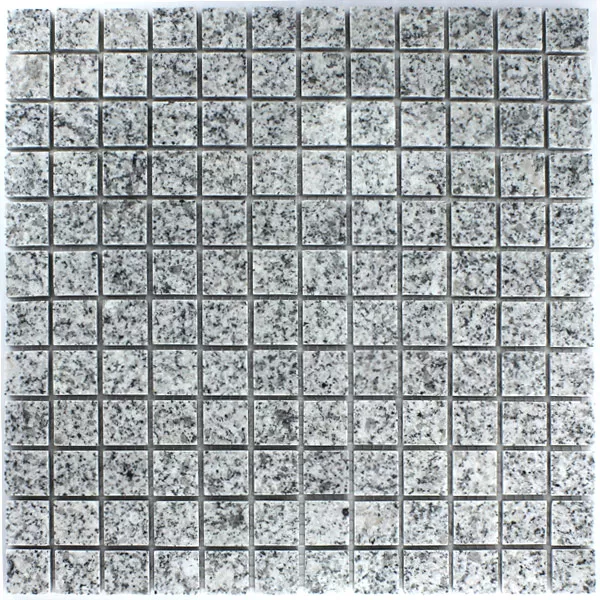 Mozaik Pločice Granit 23x23x8mm Kashmir Bijela