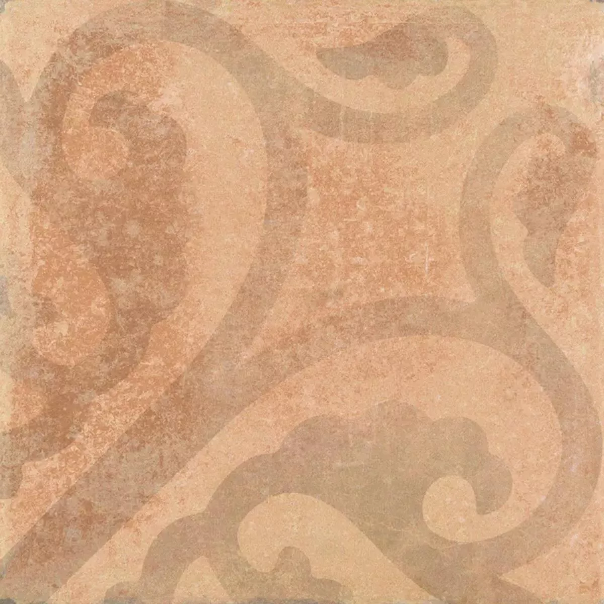 Queens Terakota Smeđa Dekoracija 25x25 cm