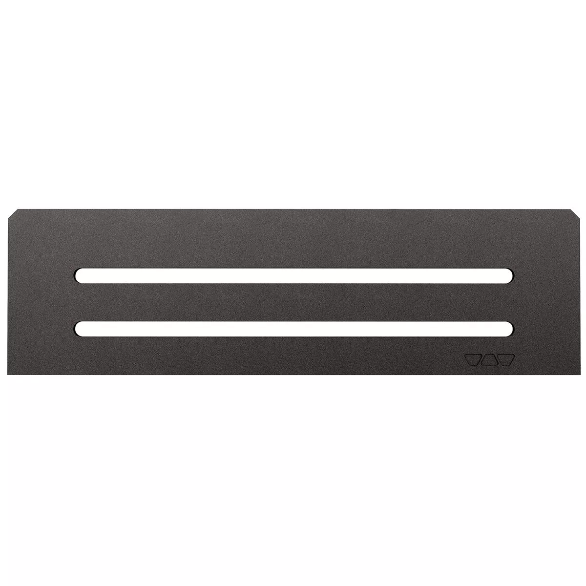 Zidna polica Schlüter pravokutna 30x8,7 cm Wave antracit