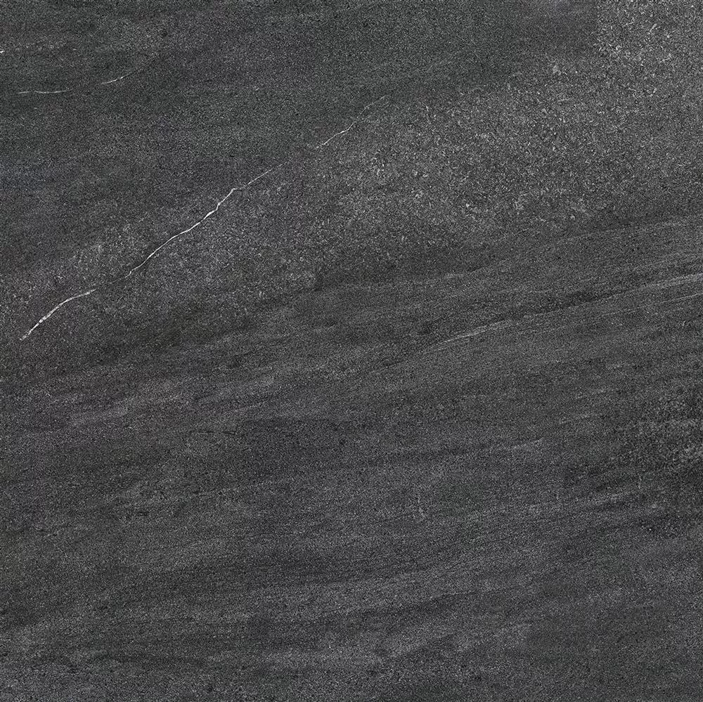 Uzorak Terasne Pločice Helmond 60x60cm Crne