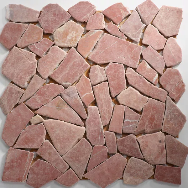Mozaik Pločice Lomljeni Mramor Rosso Verona
