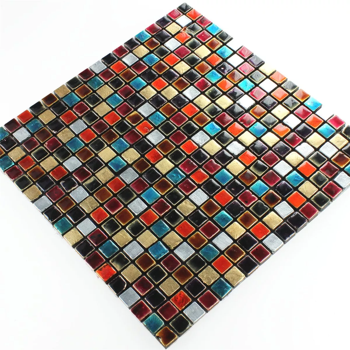 Mozaik Pločice Staklo Šarena Mix 15x15x8mm