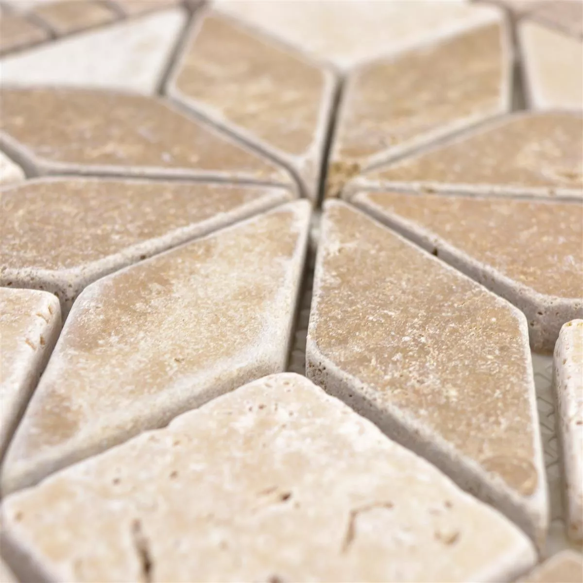 Prirodni Kamen Element Mozaika Clayton Bež Smeđa 30x30cm