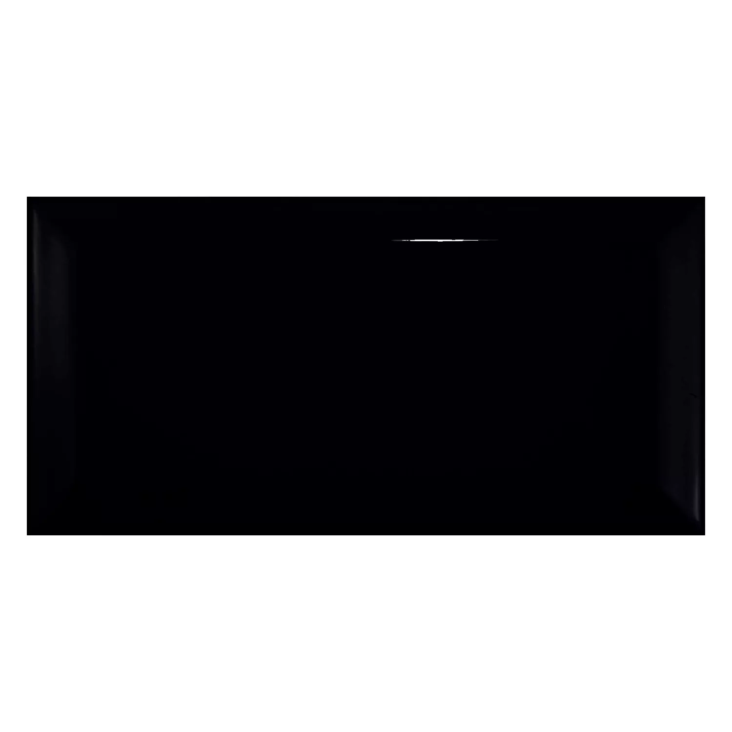 Metro pločica Crna Sjajne 10x20 cm Faceta Jasper Negro