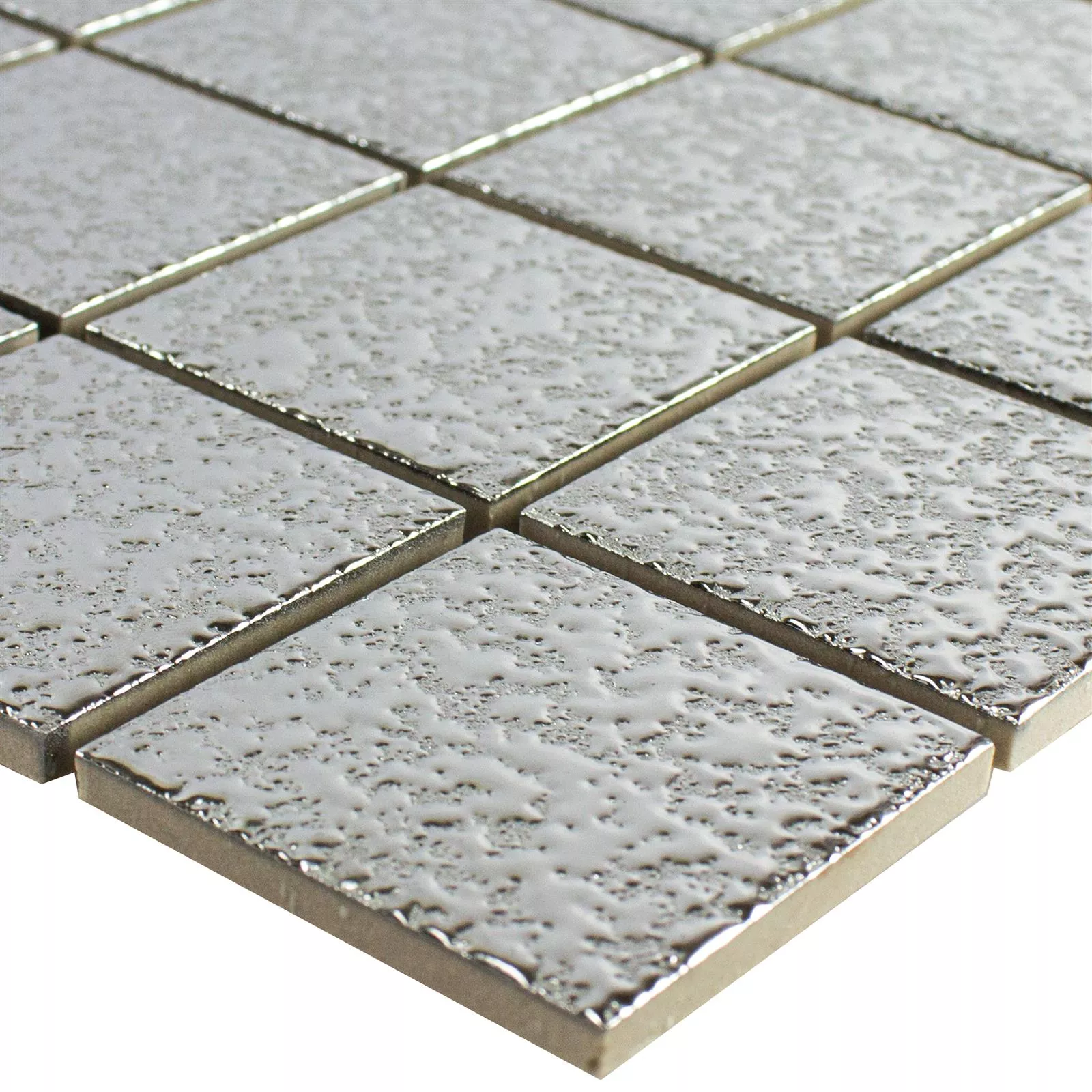 Keramički Mozaik Pločice Jackson Srebrna Kovan Keramički Mozaik Pločice Jackson Srebrna Kovan