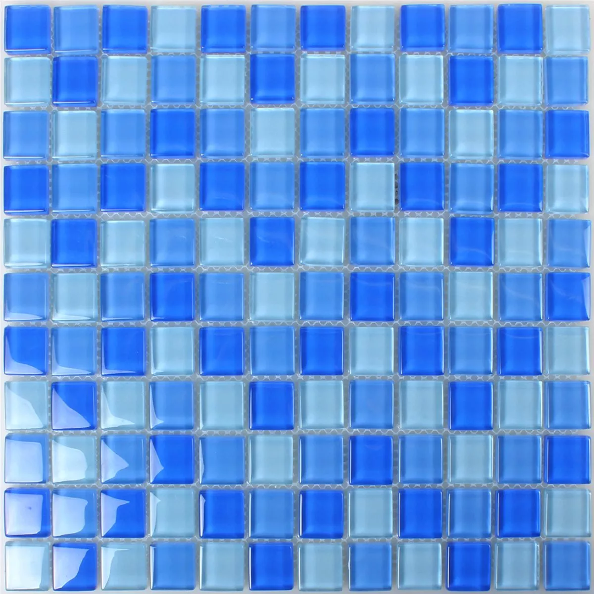 Staklo Bazen Pool Mozaik Neptune Plava Mix