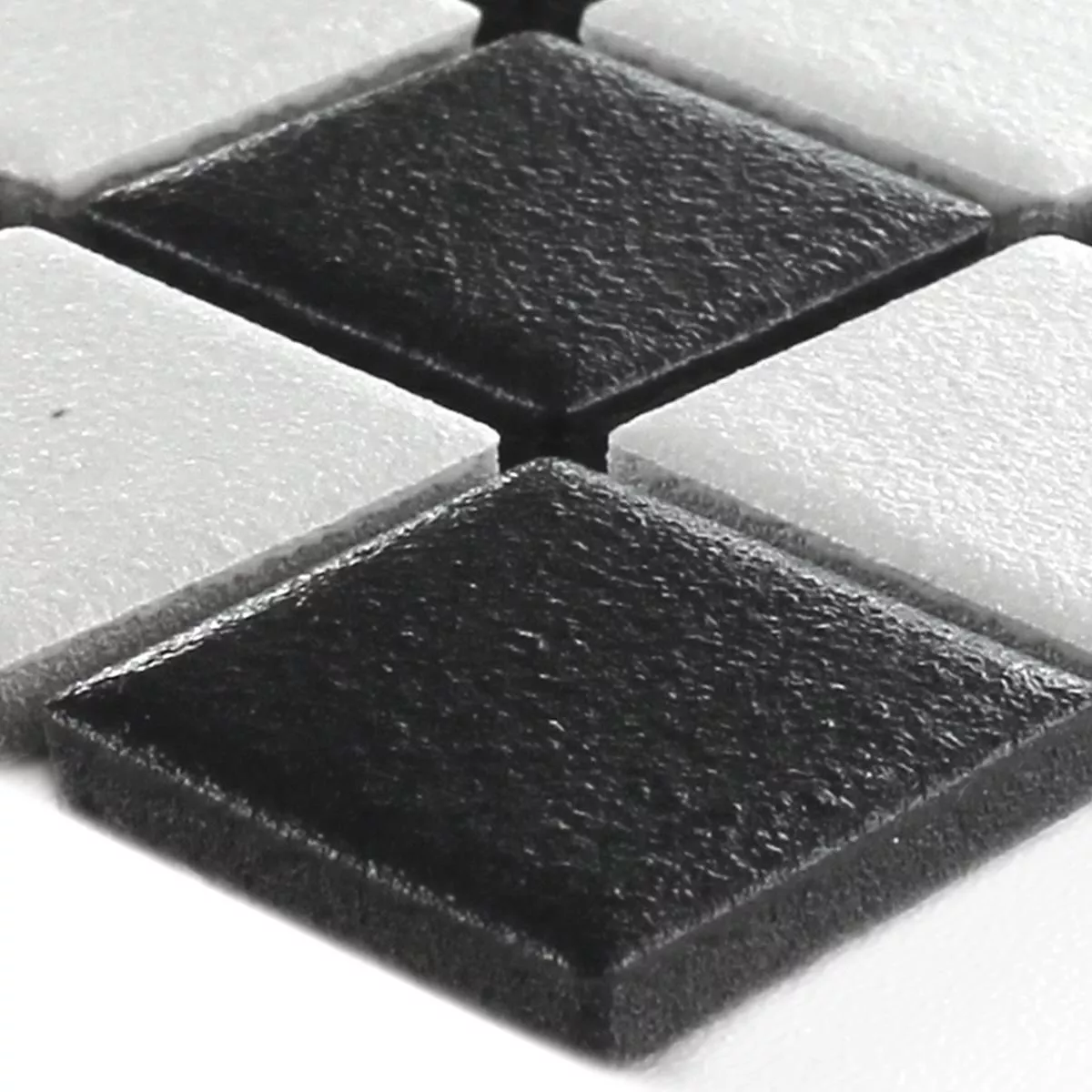 Uzorak Keramika Mozaik Pločice Heinmot Crna Bijela R10 Q25