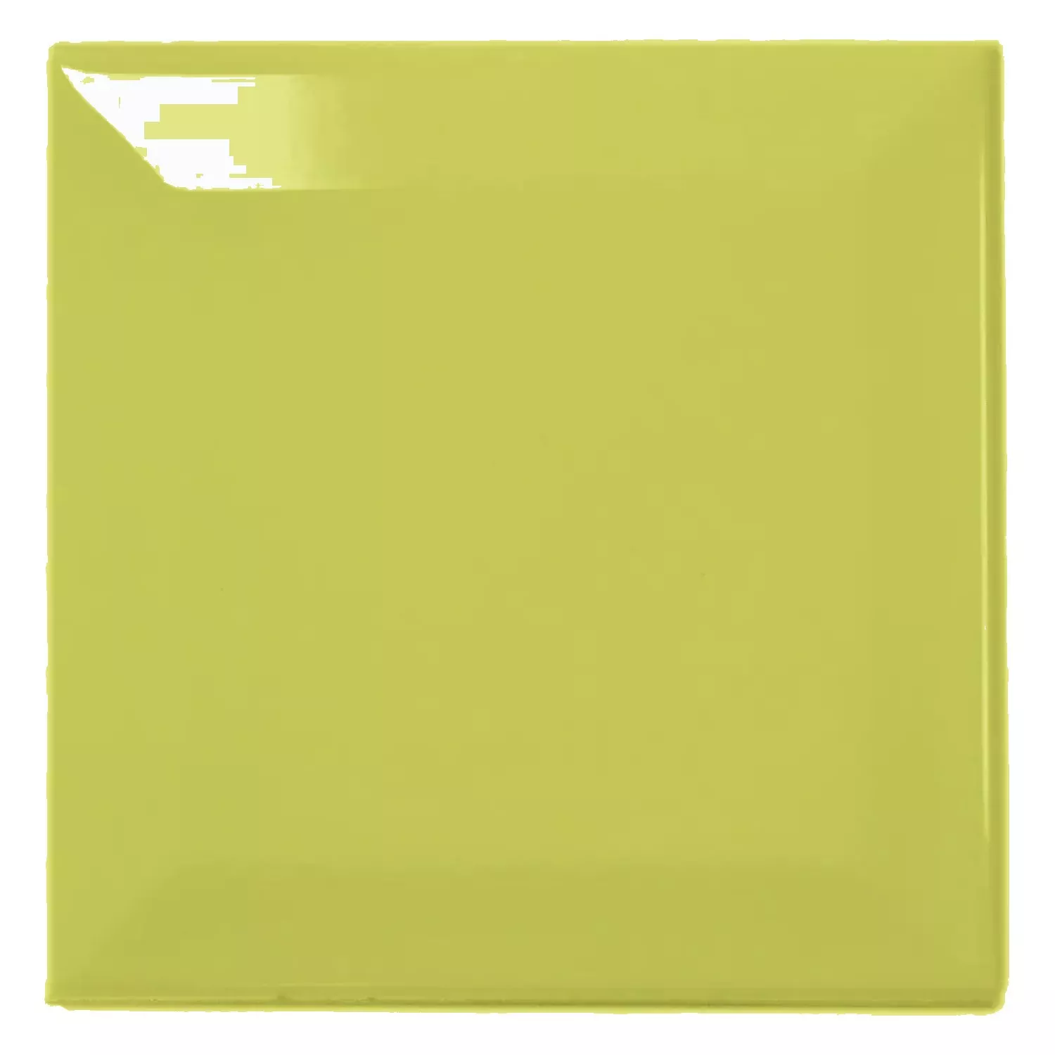 Metro pločica Zelena Sjajne 10x10 cm Faceta Catarina Pistacho
