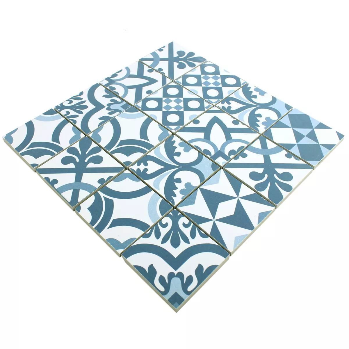 Uzorak Keramički Mozaik Retro Pločice Utopia Plava R10/B