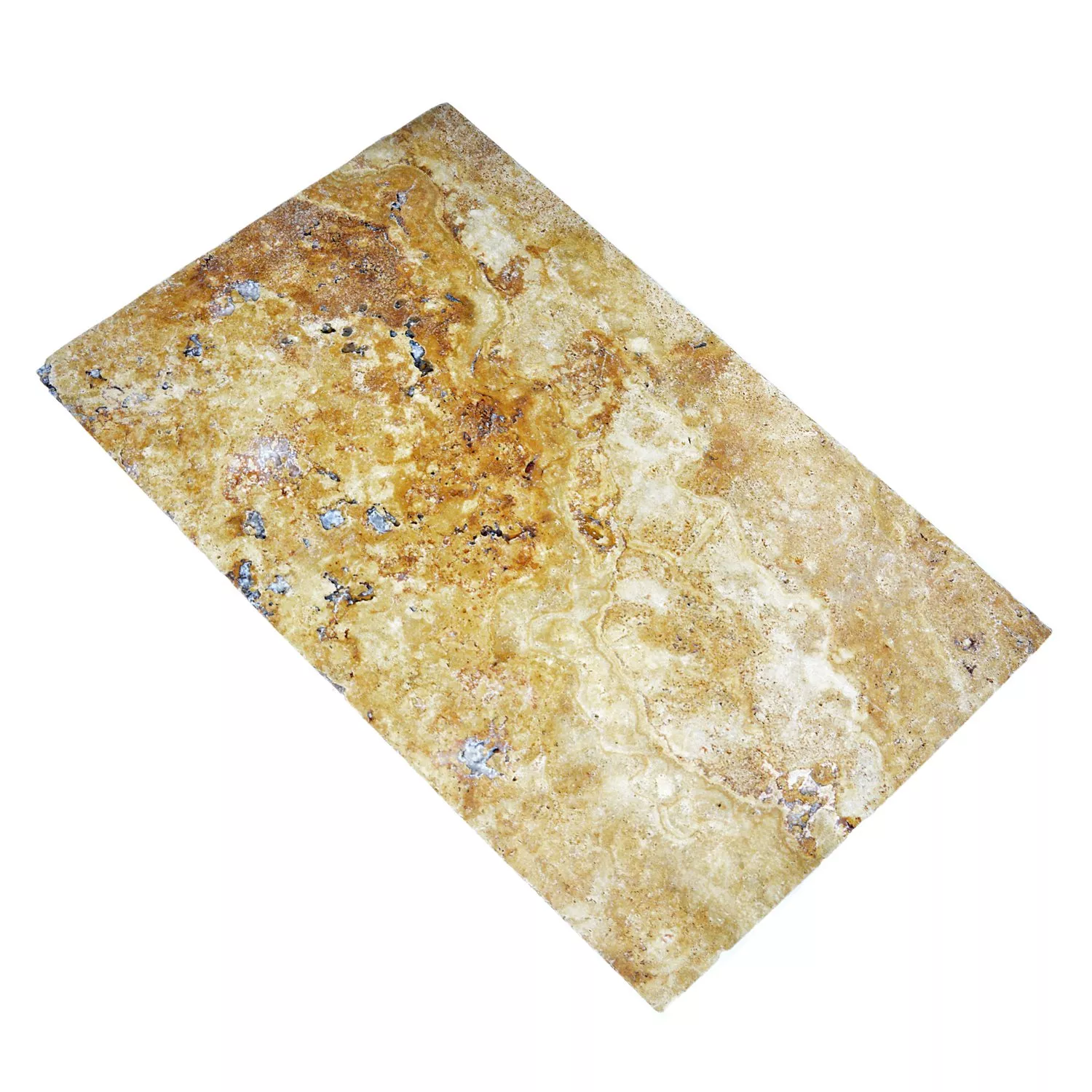 Pločice Od Prirodnog Kamena Travertin Castello Zlatna 40,6x61cm