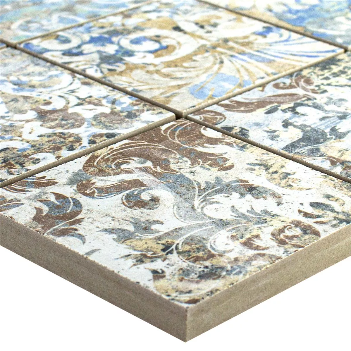 Keramički Mozaik Pločice Patchwork Šarena 71x71mm