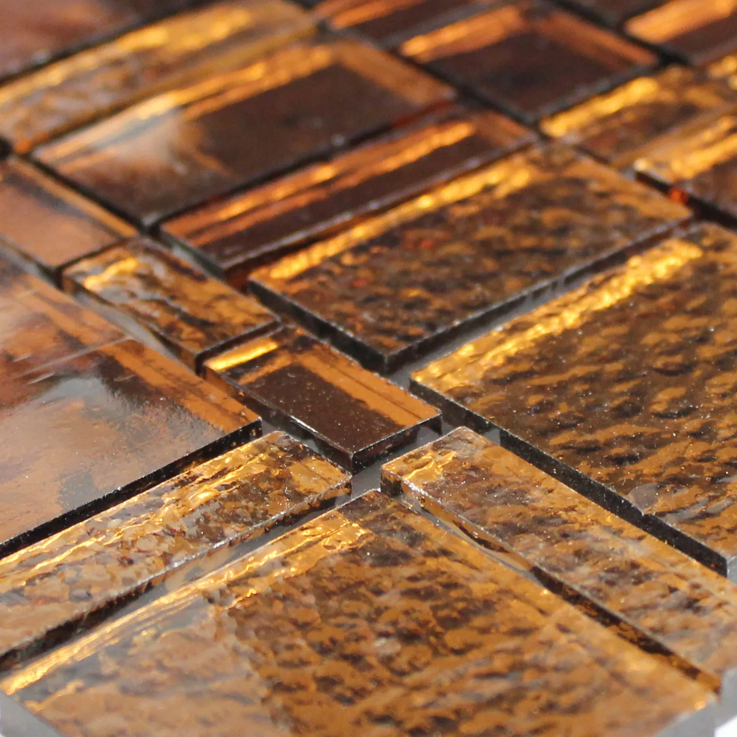Staklene Pločice Trend Recikliranje Mozaik Liberty Amber