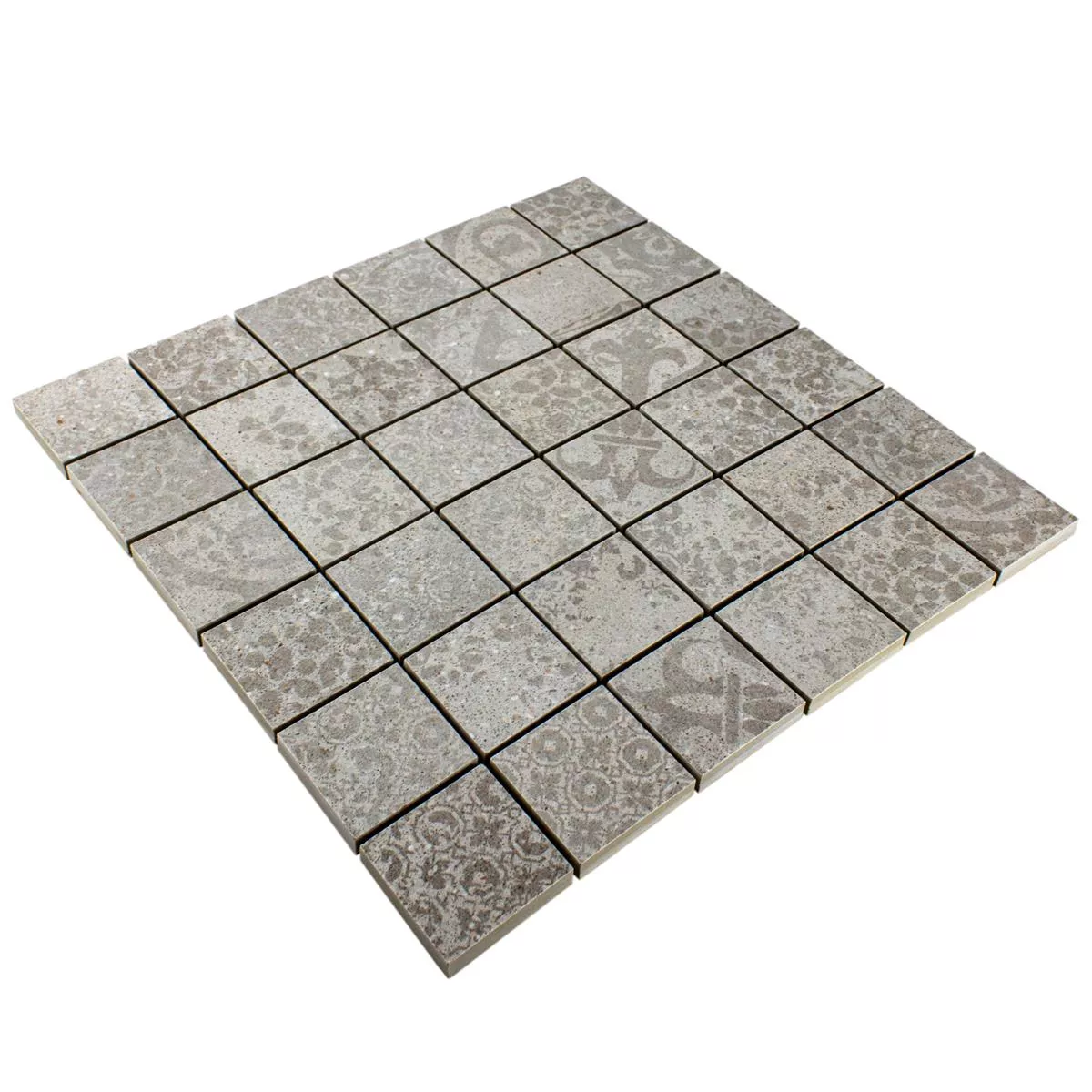 Keramički Mozaik Pločice Eylem Retro Izgled Bež Q48
