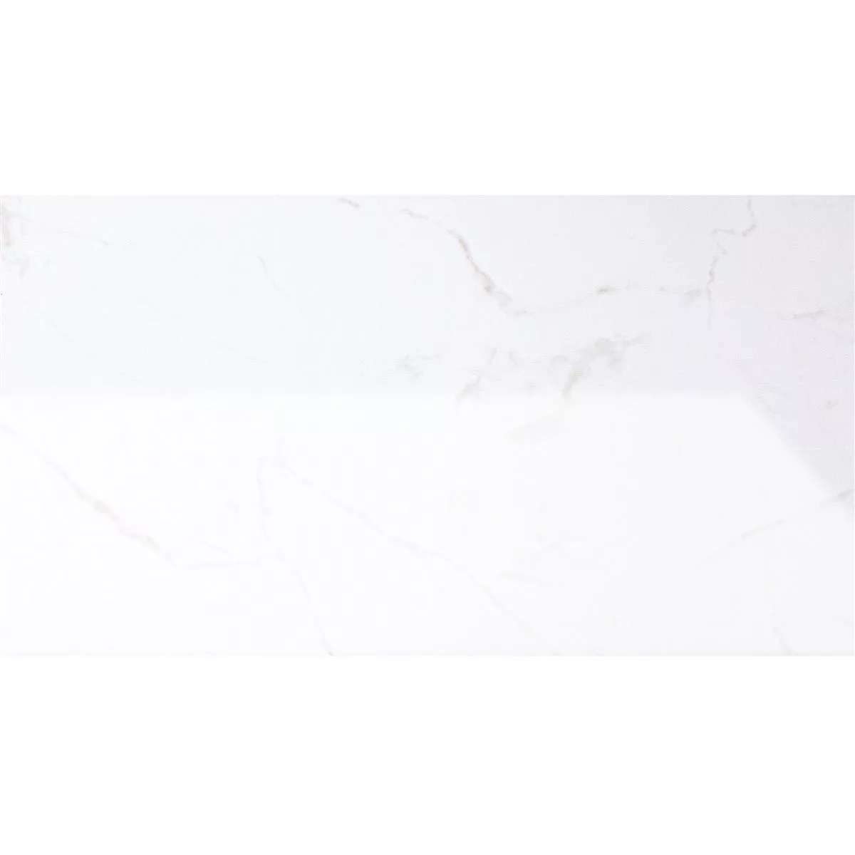 Uzorak Zidne Pločice Bradfort Imitacija Mramora Bijela Rektificiran Sjajne 30x60cm