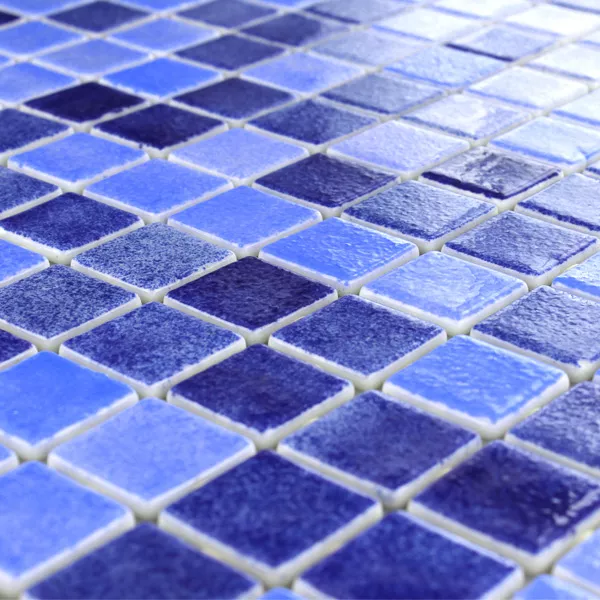 Staklo Bazen Mozaik 25x25x4mm Plava Mix