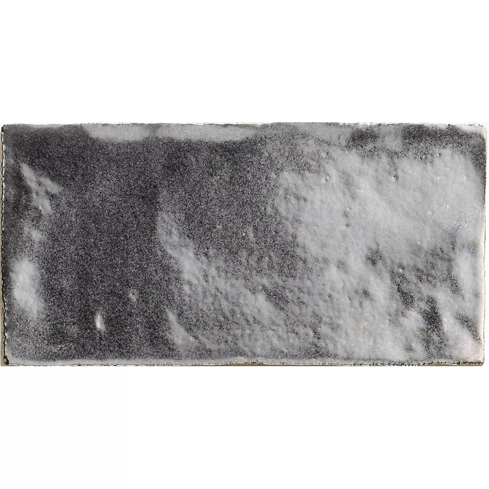 Uzorak Zidne Pločica Algier Ručno Izrađen 7,5x15cm Srebrna