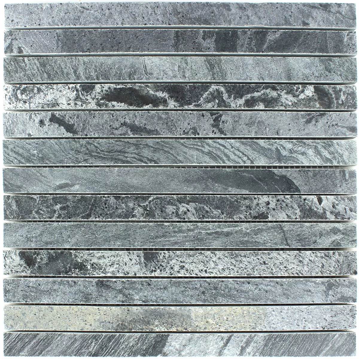 Mozaik Pločice Kvarcit Prirodni Kamen Poliran 25x300x10mm