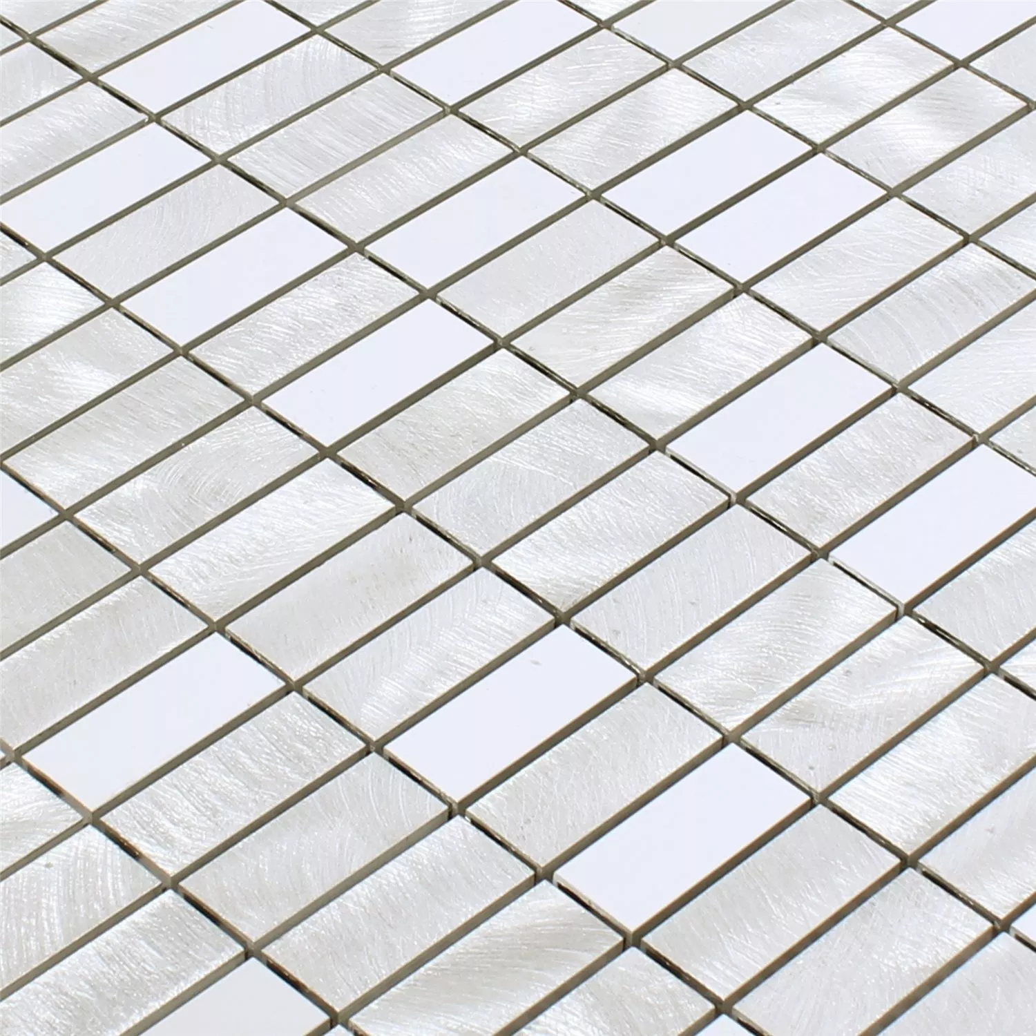 Mozaik Pločice Aluminij Arriba Srebrna