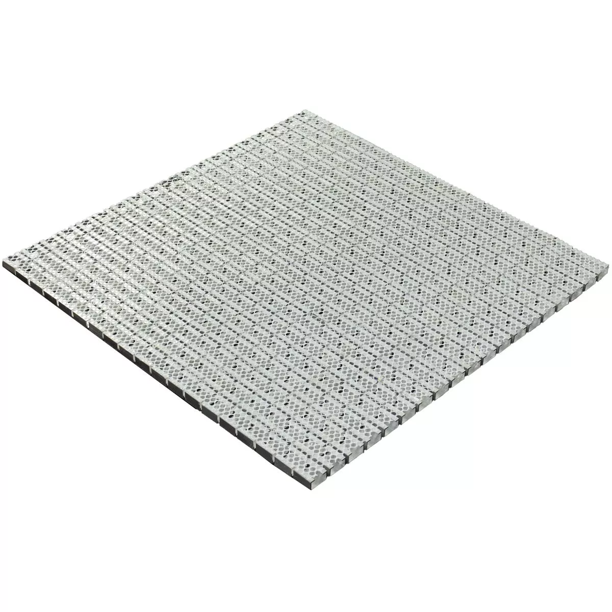 Aluminij Metal Mozaik Pločice Techvisto Smeđa Srebrna