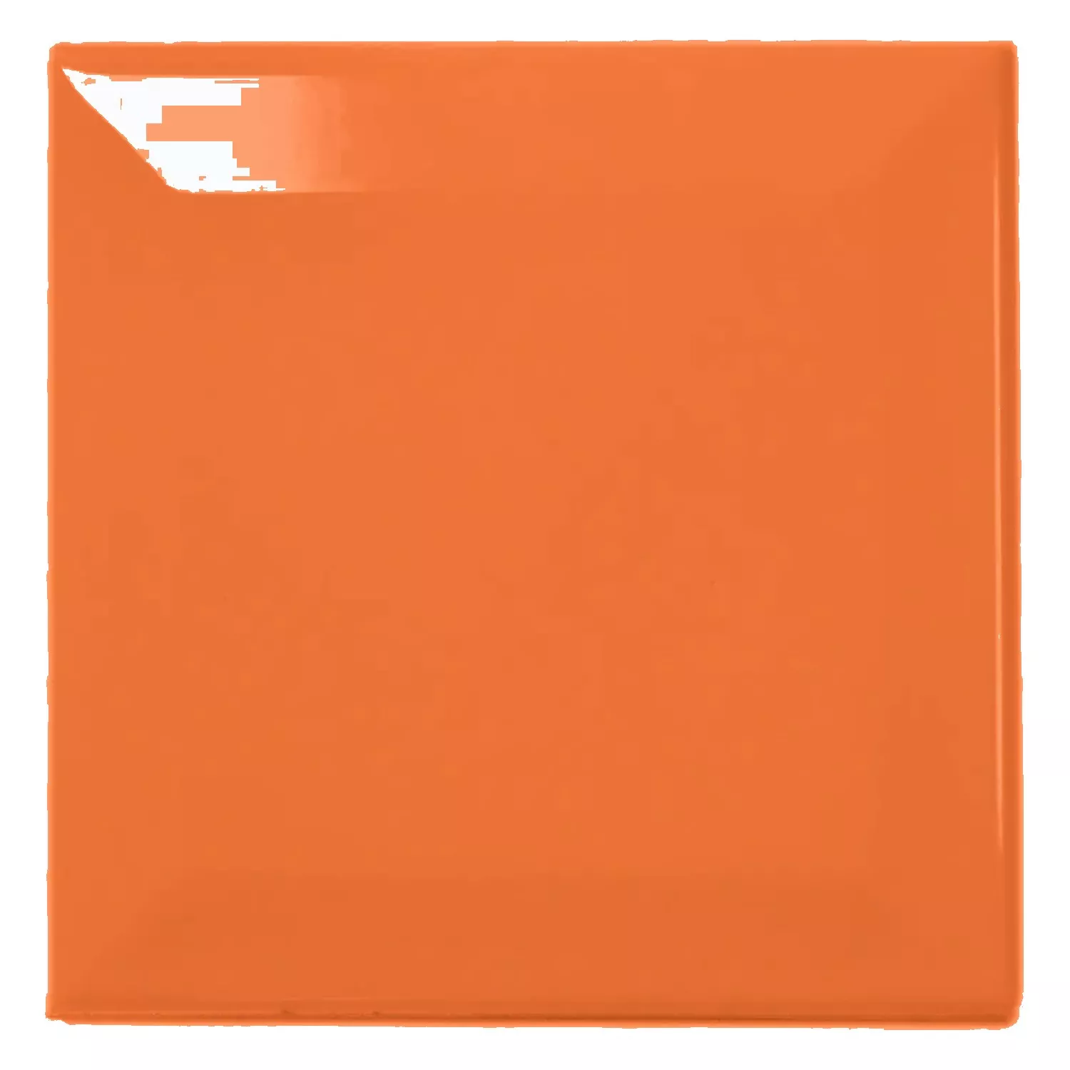 Metro pločica Narančasta Sjajne 10x10 cm Faceta Catarina Naranja